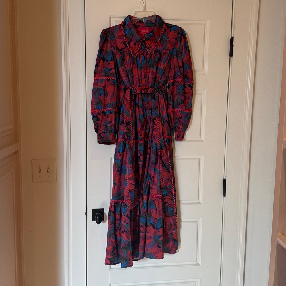 Floral Long Sleeve Dress purchased from Monkees Size M